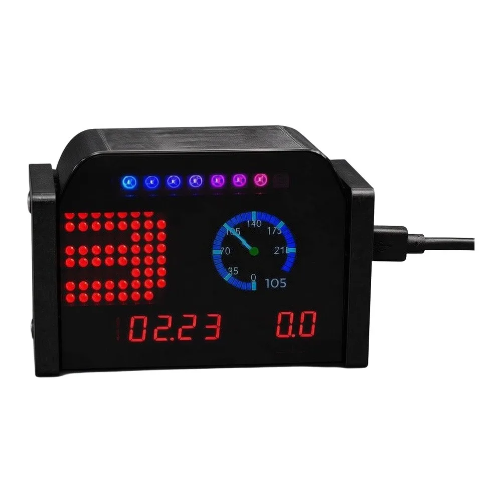 Compact Racing Dashboard For Thrustmaster & For Logitech Racing Game Dashboard Display For MOZA For PC Gaming Accessories