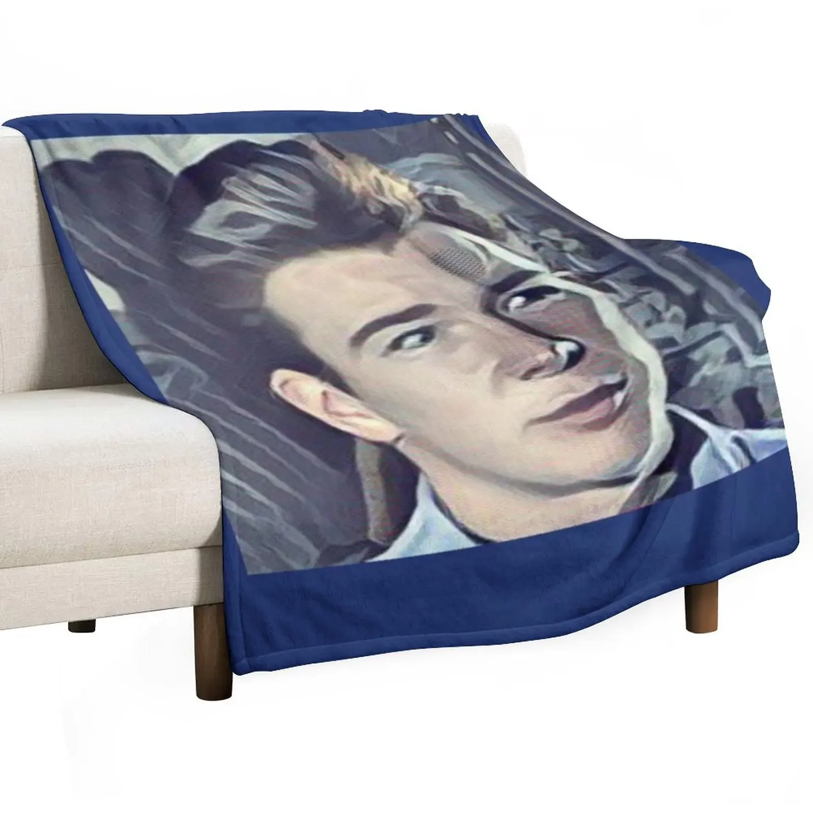 Rick Astley Throw Blanket Soft Plush Plaid Picnic Luxury Thicken Summer Beddings Blankets