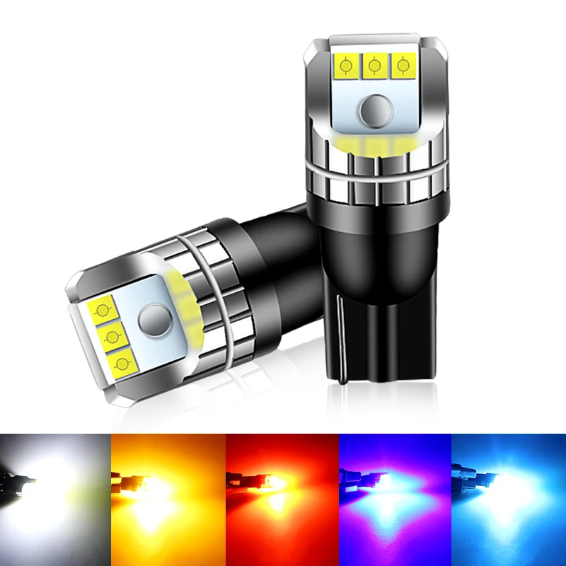 LEDキャンバスランプ,リバースインストルメントパネル,w5w,t10,194, 168, 2個のスペアパーツ