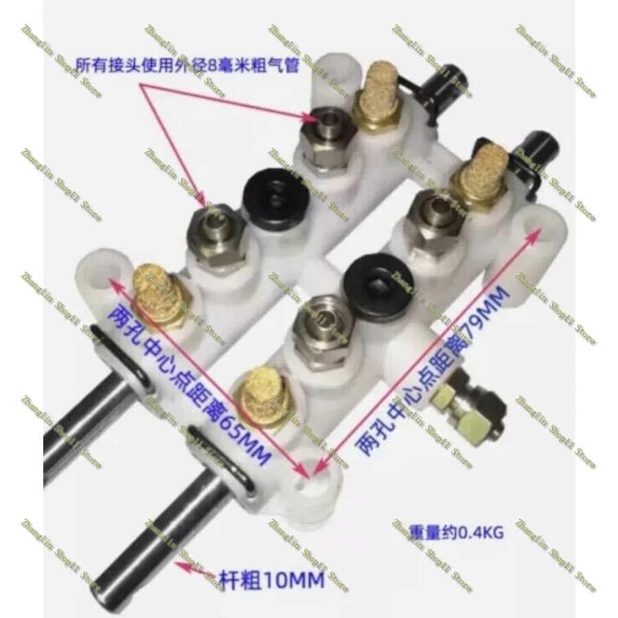 Tire Changer Machine Double Pedal Valve Cylinder Controlling Air Control Valve