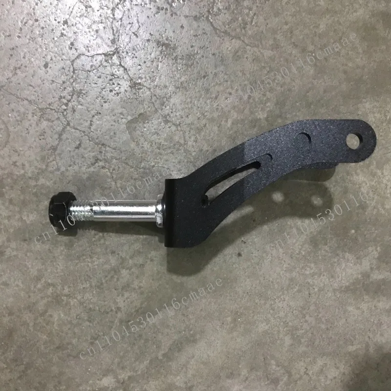 Sports Wheelchair Accessories 3/4/5-inch Front Wheel Fork, Black Aluminum Alloy Arm Assembly, Suitable for Dongfang Kaiyang