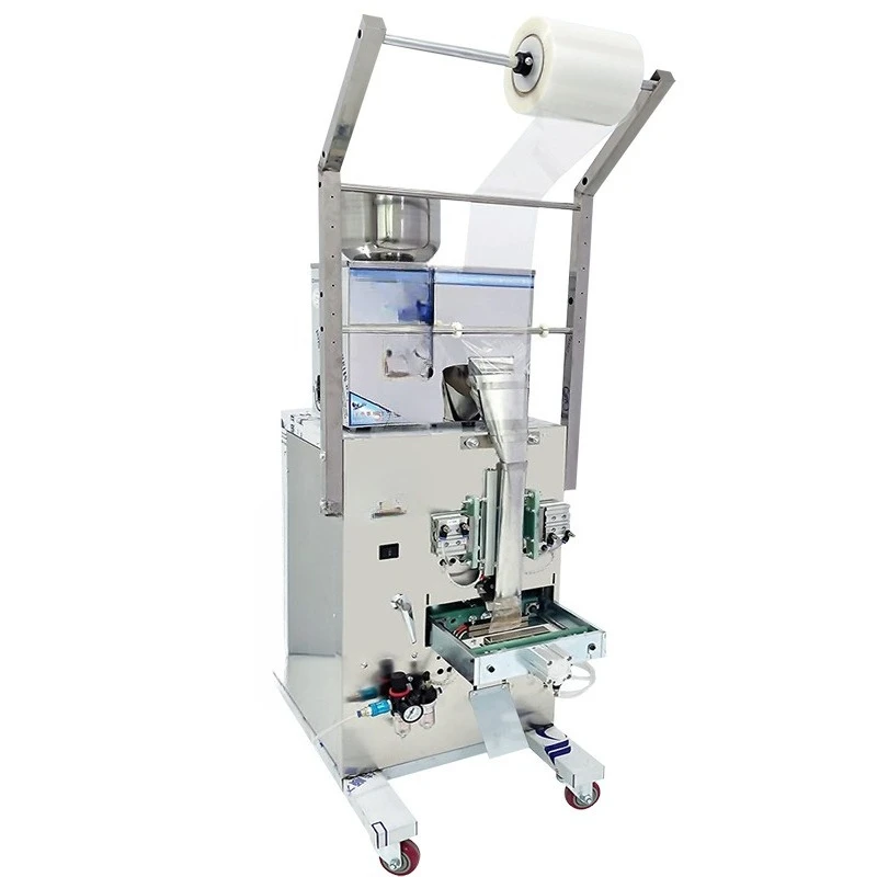 

Automatic pneumatic back sealing packaging machine three-sided sealing quantitative packing of miscellaneous