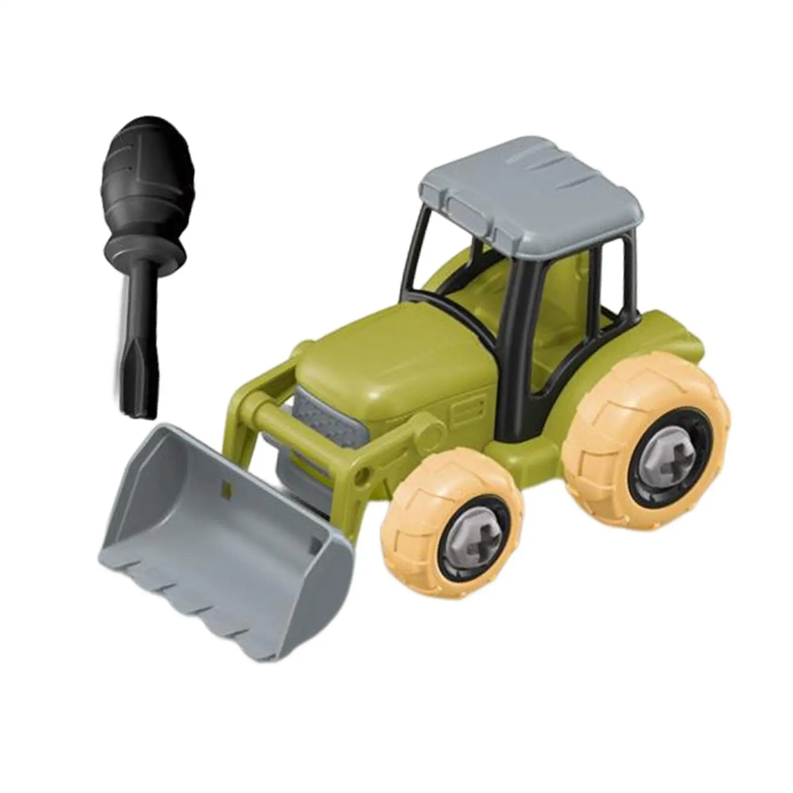 Educational Take Apart Toys Construction Vehicles Excavator Truck Car DIY Building Kit for Boys Girls Kids Children Gift
