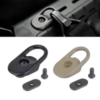 Tactical MOE Sling Attachment Sling Swivel Mount Adapter For MS2 MS3 Rifle Sling Adjustable Double Point Rope Strap