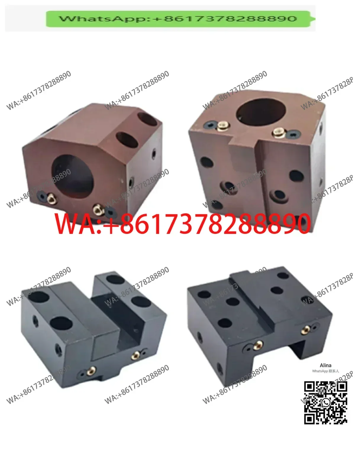 Lathe turret inclined rail tool seat boring tool holder end face outer diameter U drilling tool sleeve