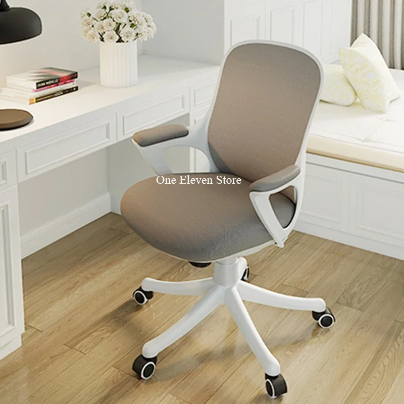 

Desk Barber Salon Office Chair Arm Designer Rolling Cute Study Chair Comfy Luxury Cadeira Gamer Furniture Ergonomic Recliner