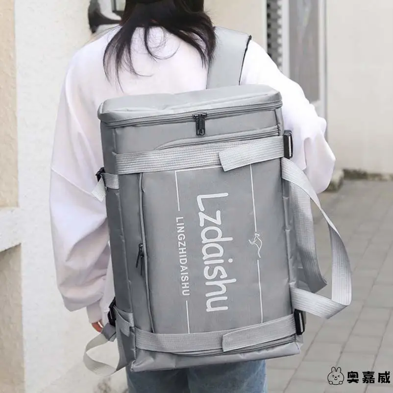 

New Men's Fishing Backpack Waterproof Canvas Double Shoulder Bag Fishing Gear Storage Chair for Stream Fishing Travel Bag