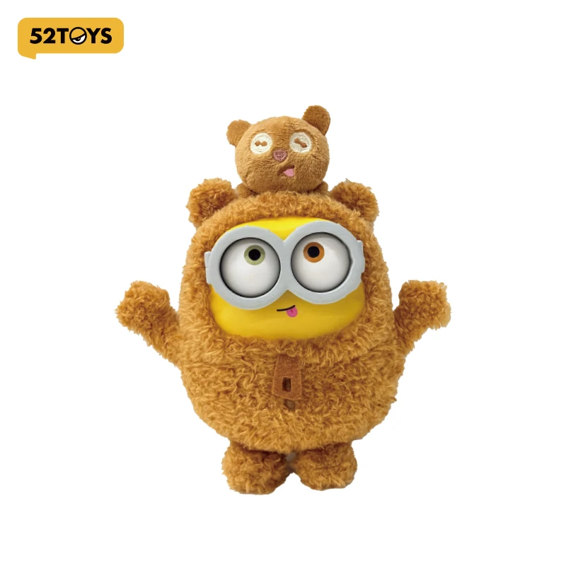 52TOYS Mystery Box Bob & Tim – Scatola cieca portachiavi in peluche di vinile della serie Best Buddies Forever
