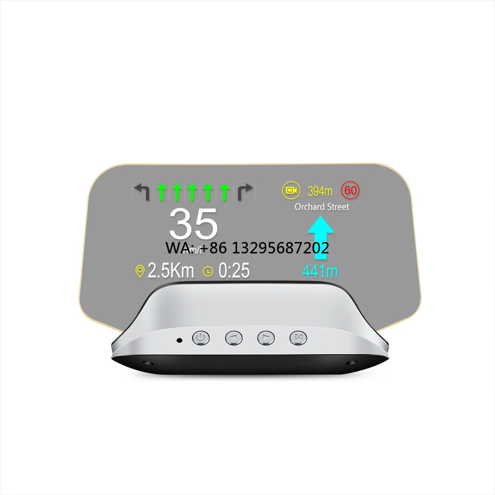 

High Quality C3 Head up Display 2 Gps Hud Speedometer Navigation Car HUD Car Accessories