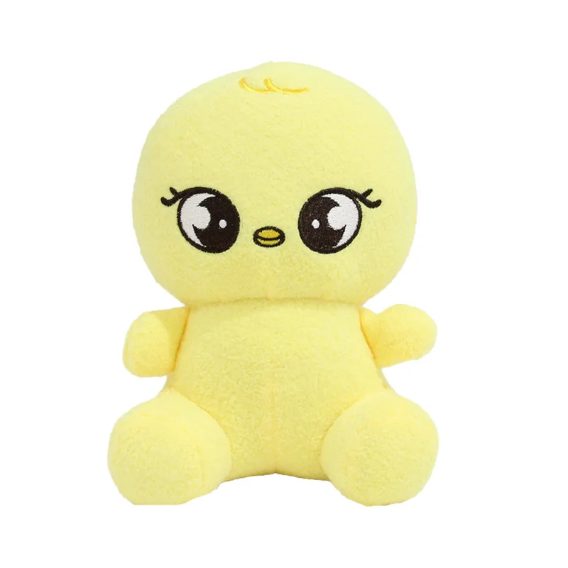 Kawaii straykids pop Li Longfu Fang Kan zitten schattige rugzak pop pluche ornament kussen SKZ pluche lappenpop fan ondersteuning cadeau