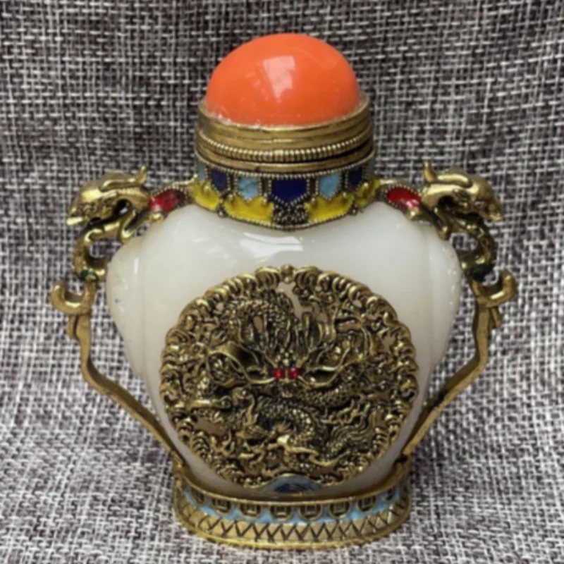 Vintage Collectible Bottles - Antique Snuff Bottle - Classical Nostalgic