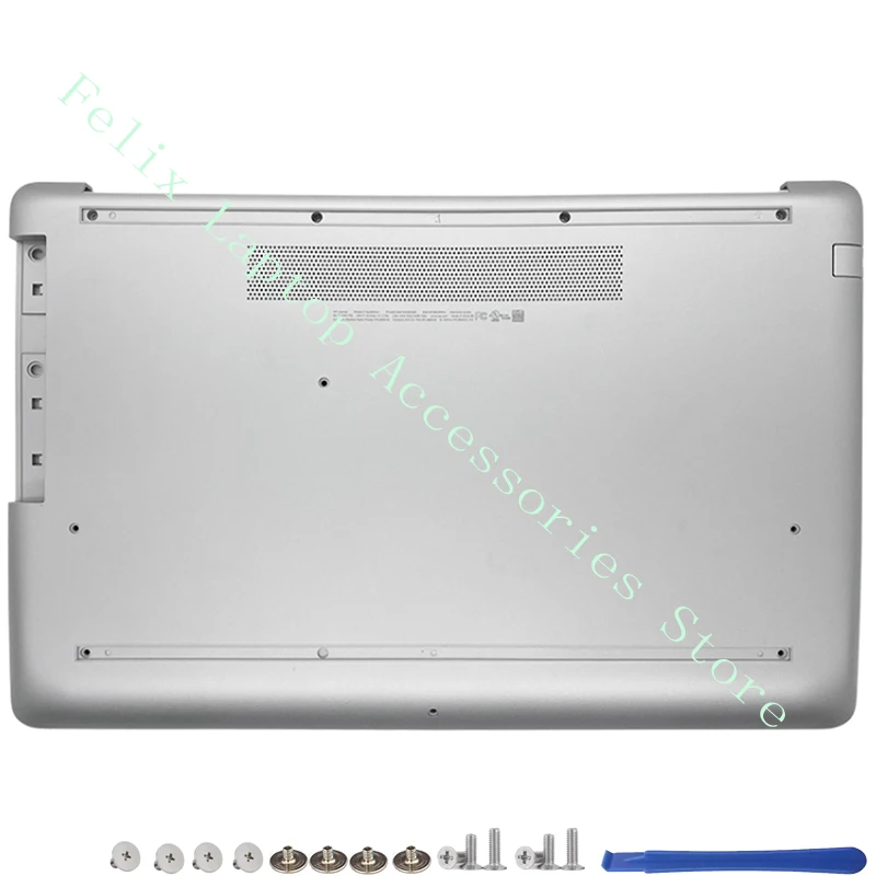 Imagem -06 - Laptop Lcd Tampa Traseira Moldura Palmrest Teclado Superior Caixa Inferior para hp Pavilion 17-by 17-ca cr 17q-cs 470 g7 Preto Prateado Novo