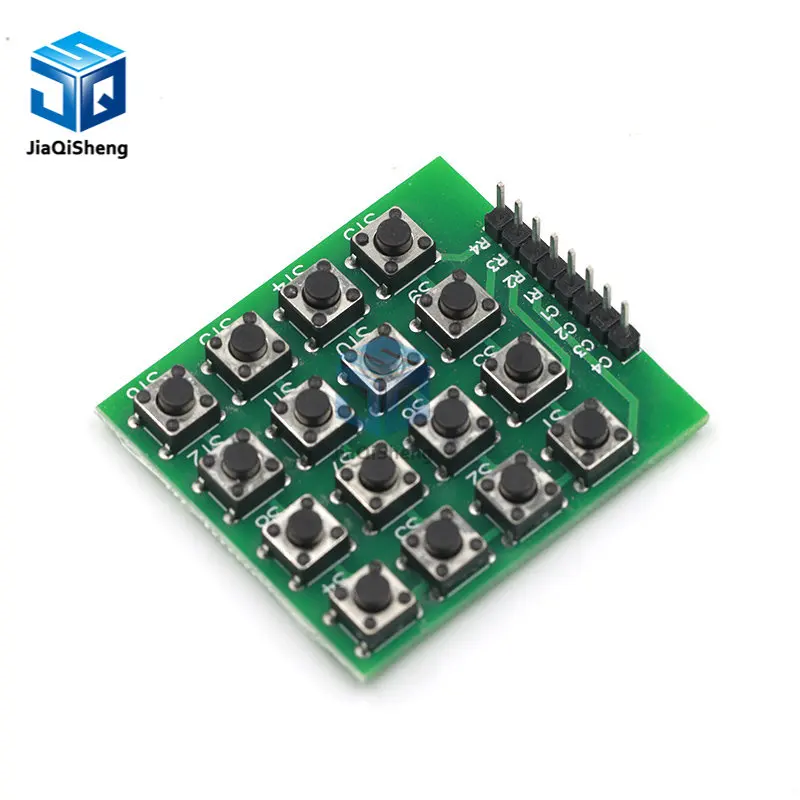 4x4 Matrix 16 Keypad Keyboard Module 16 Button Mcu for Arduino