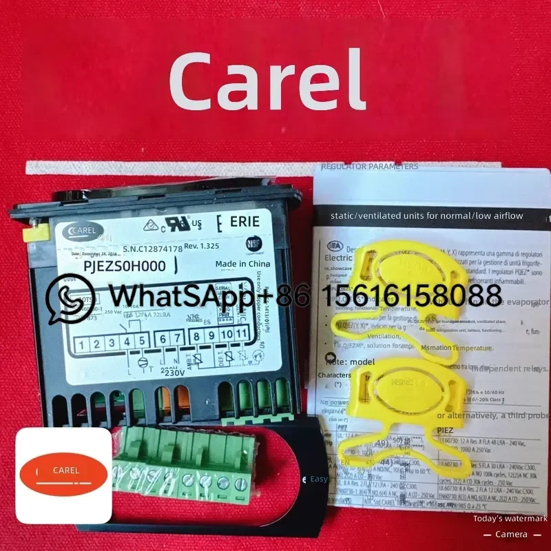 Italian CAREL EASY Controller PJEZS0H000 PJEZSOHOOO Refrigeration Temperature Control Unit HVAC Spare Parts Replacement