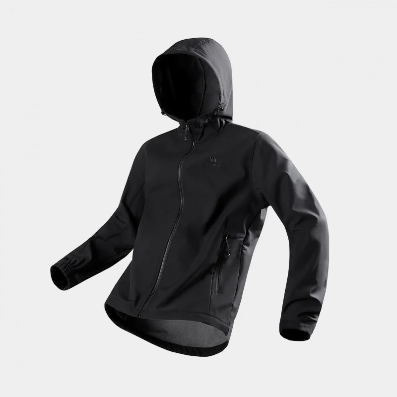 GOLDEN CAMEL Hiking Jackets for Men Soft Shell Jacket Women Plus Velvet Waterproof Windbreaker Warm Hooded Men's Winter Coats