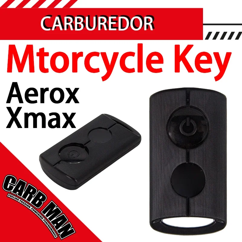 433MHz ID49 Chip Motorcycle Remote Control Key Scooter Key Fob For YAMAHA XMAX XMAX300 NVX NVX155 AEROX JAUNS QBIX