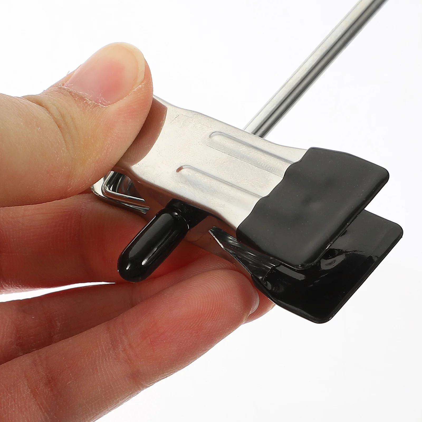 المعادن بانت شماعات المطاط كليب عقد قوي التنانير الجوارب الملابس الداخلية متعدد الطبقات الملابس المنظم كليب الشماعات تخزين المنزل #2