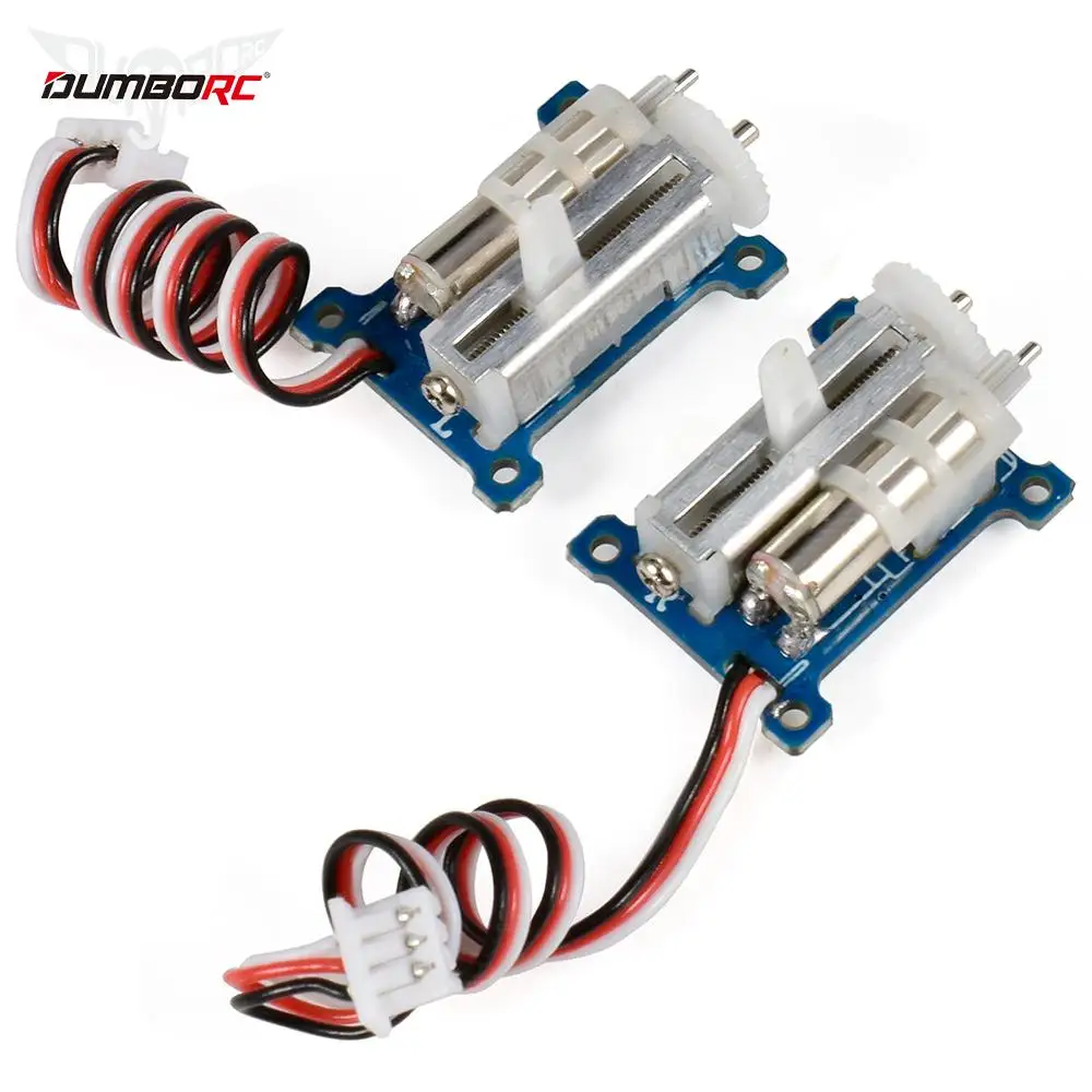 GS-1502 Micro Linear Servo JST Plug 1.5g/ 80g-cm Steering Gear 3.7-5V for RC Airplane Fixed-wing