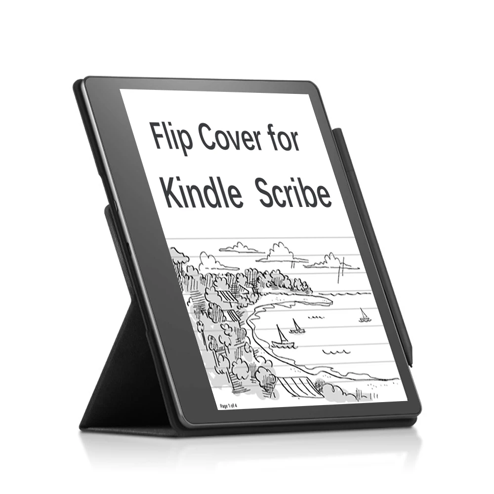 غطاء امتزاز نحيف لهاتف أمازون كيندل سكرايب 2024 2022 10.2 بوصة حافظة ذكية للكتاب الإلكتروني لجهاز Kindle Scribe Gen2 Auto Sleep/Wake #2