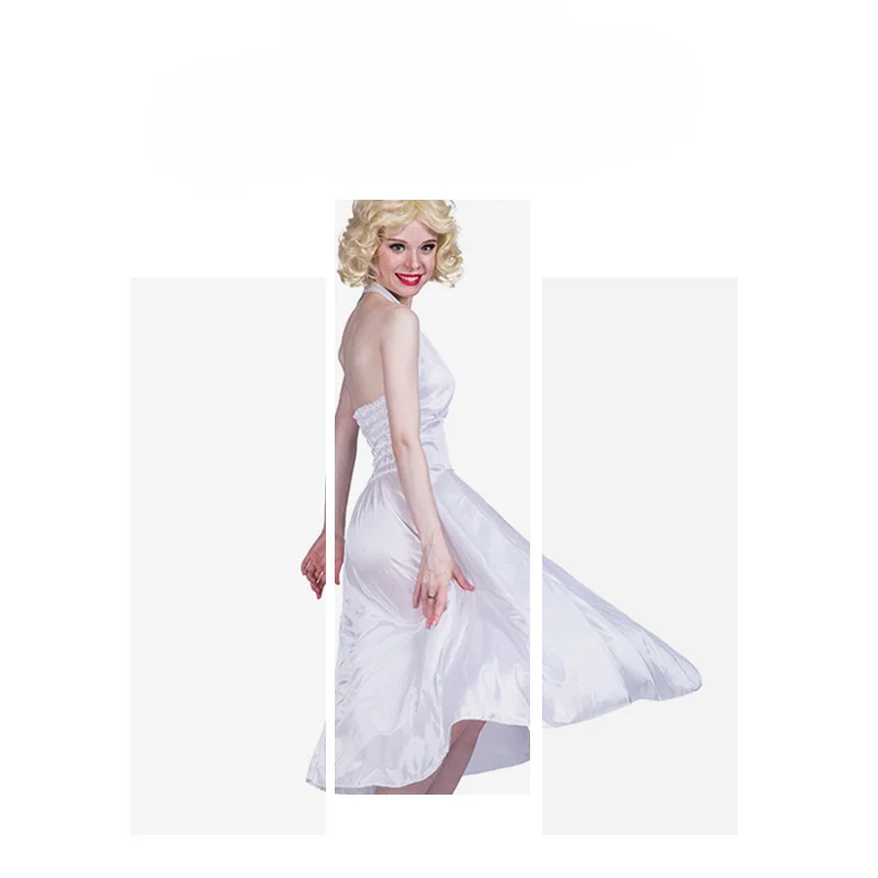 Halloween Ghost Festival Carnival Party Stage Cosplay Cosplay Costume  Monroe Skirt Halloween Costumes for Women