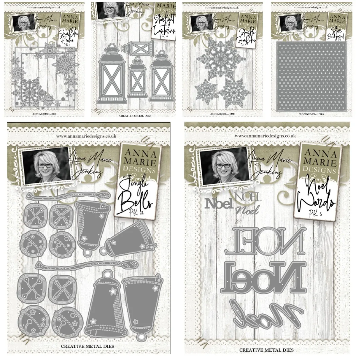 

Christmas Cards Add Metal Cutting Dies Noel Words Jingle Bells Star Lanterns Snowflake Die DIY Scrapbooking Stencil Making Gift