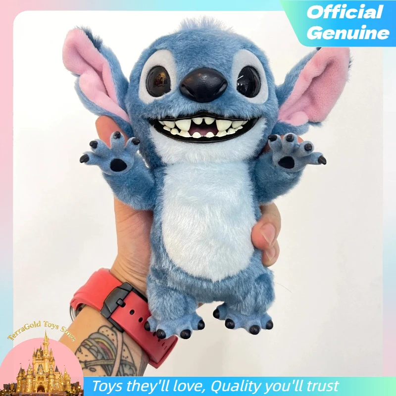 Новая оригинальная плюшевая фигурка Disney Stitch, кукла 16 см, аниме Stitch, рюкзак, кукла, мягкая плюшевая игрушка, детские кавайные рождественские подарки