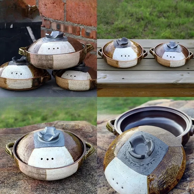 Restaurant Quality Hotel Catering Chinese Terracotta Cooking Pot Ceramic Casserole Cookware Set
