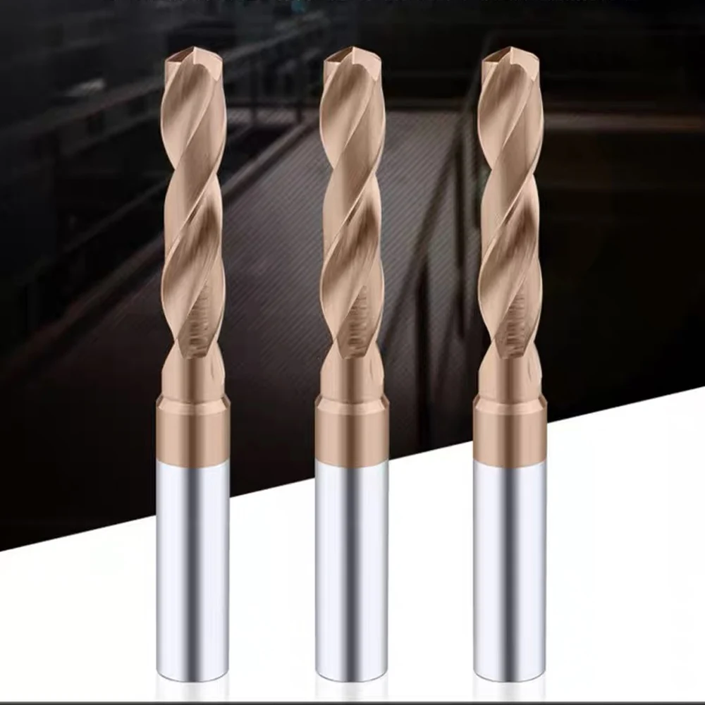 Carbide Drill Bits 3D 5D Hard Metal Drills Tungsten Steel Twist Drill Bit For Metalworking CNC Lathe Drilling Tools 1.0-16.0mm