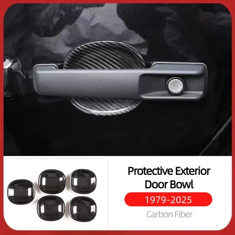 

For Mercedes-Benz G-Class G500, G63, G350, G400,G550, G450 Modified Protective Door, Carbon Fiber Scratch-Resistant Door Armrest