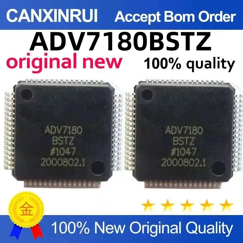 New original ADV7180BSTZ ADV7180BS ADV7180 QFP-64 package