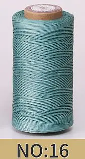 Leder Handwerk DIY Projekt 150d Leder Nähen Polyester Flach wachs Schnur Durchmesser 0,8mm 50 Meter