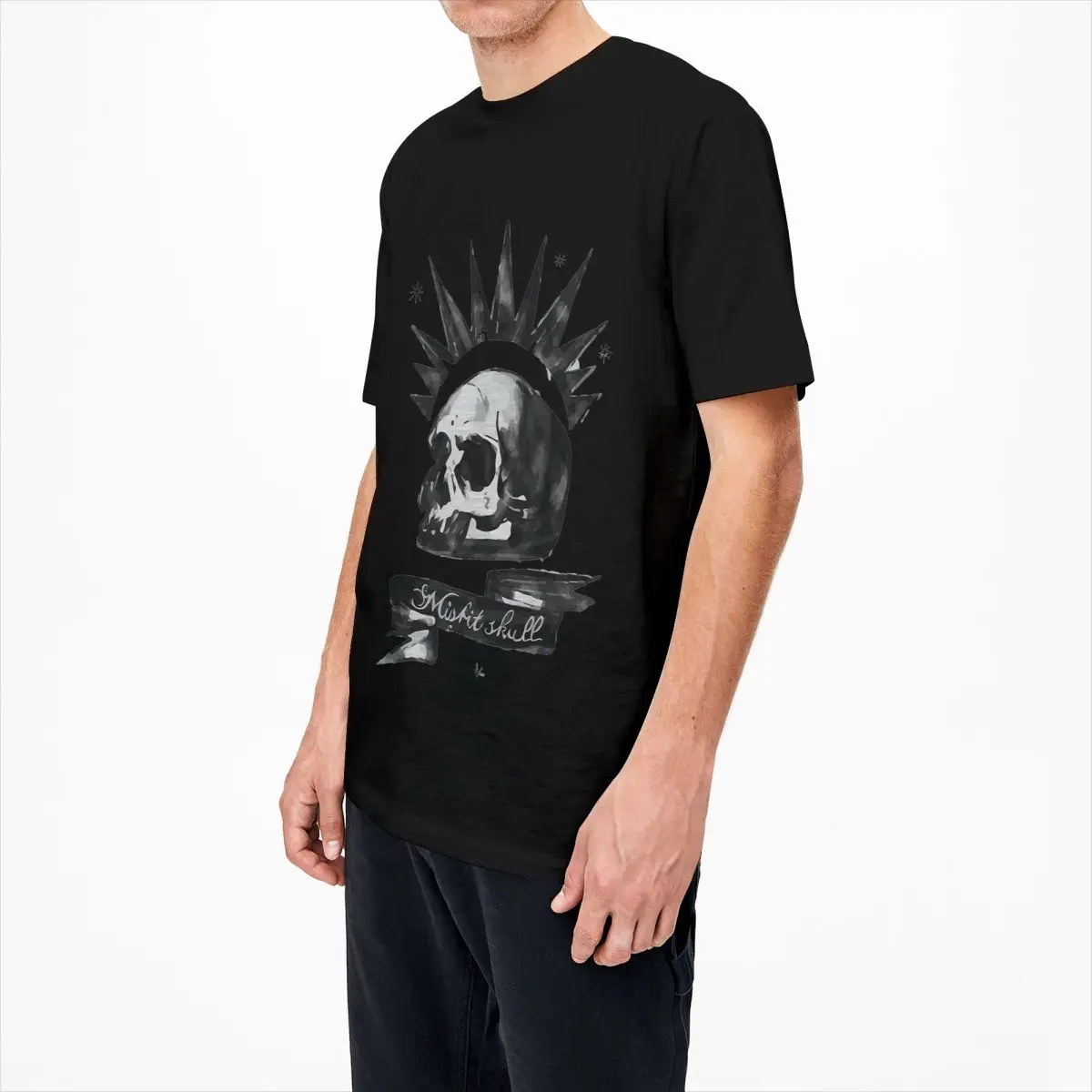 Life Is Strange T Shirt Summer Misfit Skull Game Y2K Casual T-Shirts Cotton Harajuku Tee Shirt For Man Short-Sleeve Casual Tees