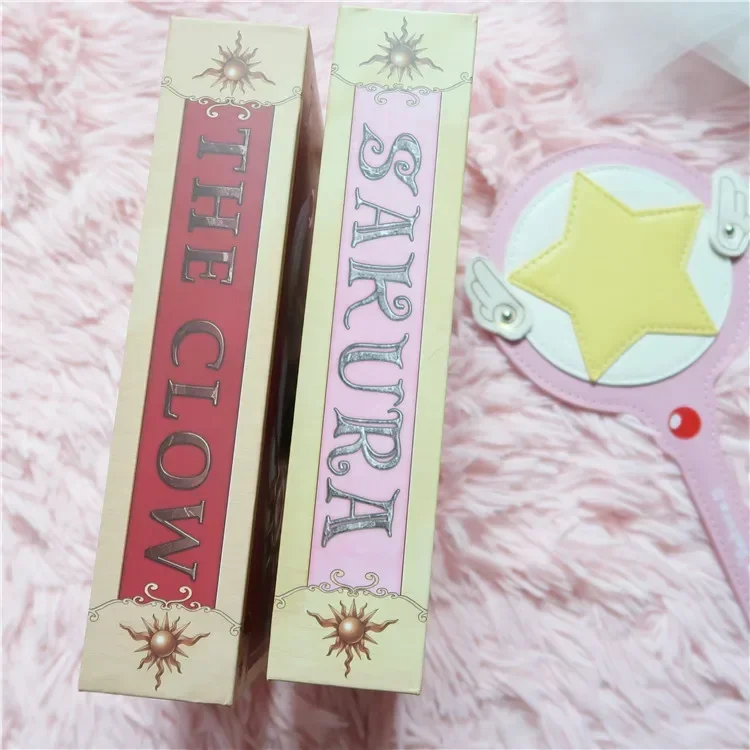 Anime Card Captor Sakura Kinomoto Tarot Magic Book Versions with Clow Cards Set In Box Cosplay Props Collectibles Gift