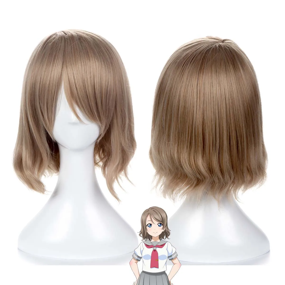 

Женская вечеринка аниме LoveLive! СуперЗвезда!! Ты Ватанабе Косплей Парики