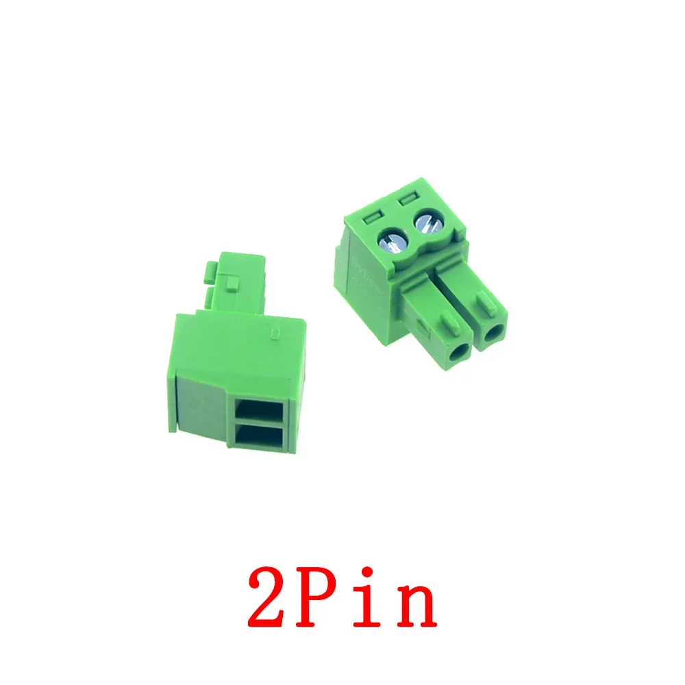 10PCS 15EDG 3.5MM KF2EDG PCB Screw Terminal Block Connector PLUG PIN HEADER SOCKET 2P-14PP