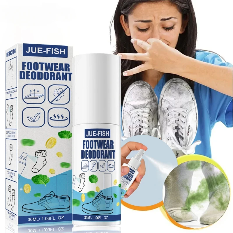 Shoe Socks Odor Removal Spray Feet Care Footwear Deodorant Antiperspirant Shoes Stink Remover Foot Odor Perfume Freshener