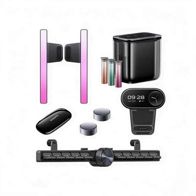 For Xiaomi SU7 YU7 GT SkyNomad N70 N90 Car Modification Upgrade Kit Magnetic Gauge Physical Buttons HUB & Full Fragrance Kit