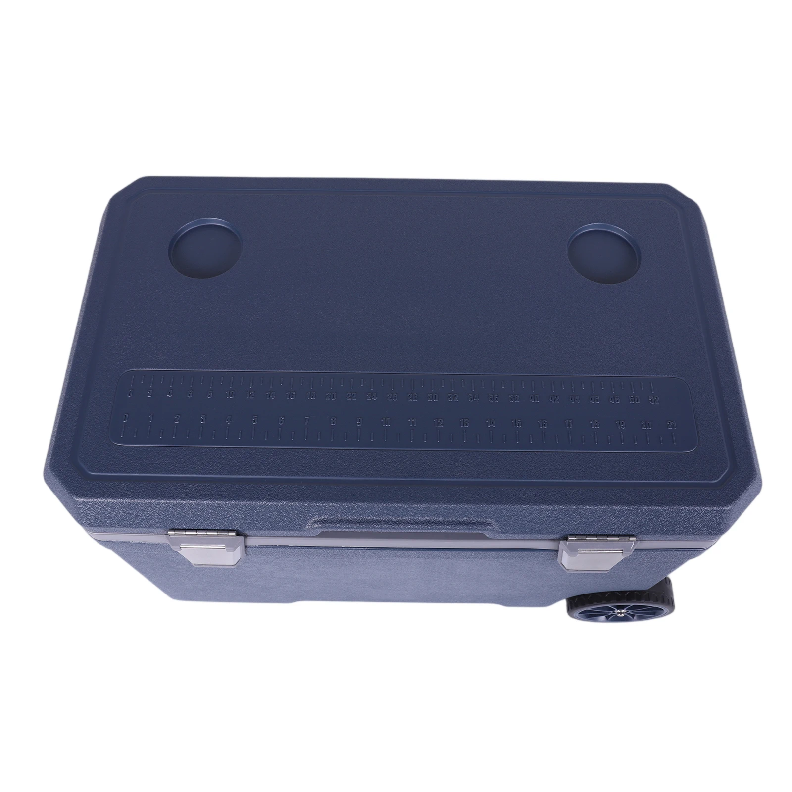 

70L Outdoor Camping Vehicle Insulated Box with Handle Portable Car Wheel Insulator Plastic Cooler Box for Beach Beverage Camping