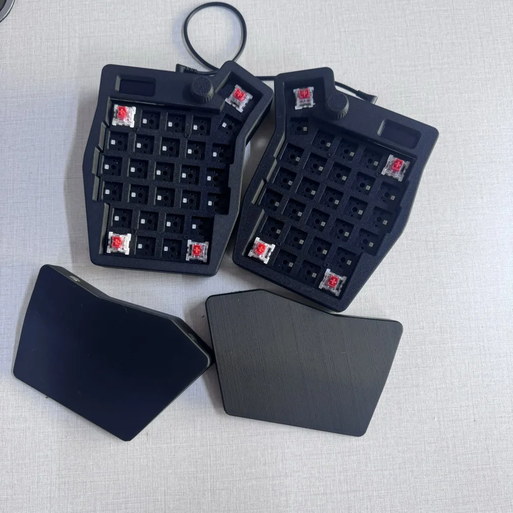 Sofle Split Keyboard Kit Wired Single Mode Hotswap Tastatur Magnetische Handballenauflage RGB Mechanische Tastatur Spiel Teclado MX Switch