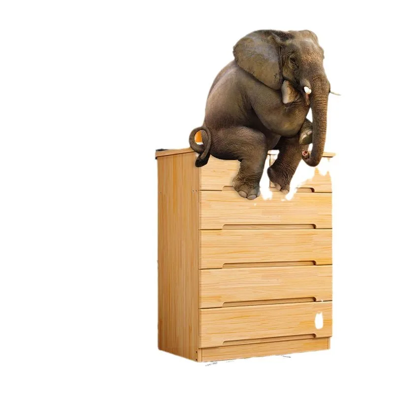 

Modern home bedroom living room chest of drawers against the wall light luxury drawer locker
