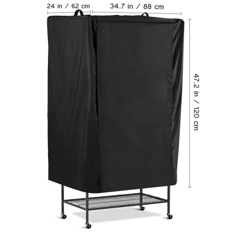 New Outdoor Bird Cage Outdoor Waterproof Animal Cage Canopy Household Dust Cover Coated With Silver to Prevent Rain