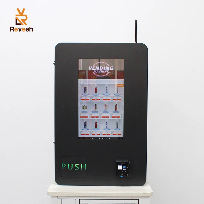 آلة بيع خزانة مركز التسوق المدرسية لمدة 24 ساعة مع خدمة ذاتية تلقائية ودفع بطاقة الائتمان تتضمن ملصقًا #6