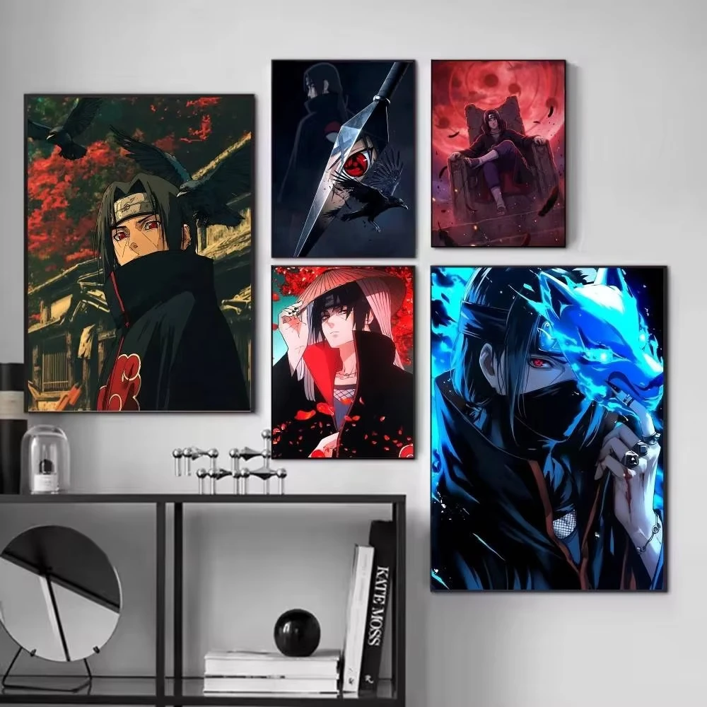 Jigsaw Puzzle  500/1000/1200/2000PCS Naruto Shippuden Uchiha Itachi Dynamic Ninja Anime Art Puzzle Home Decor Collectible Gift