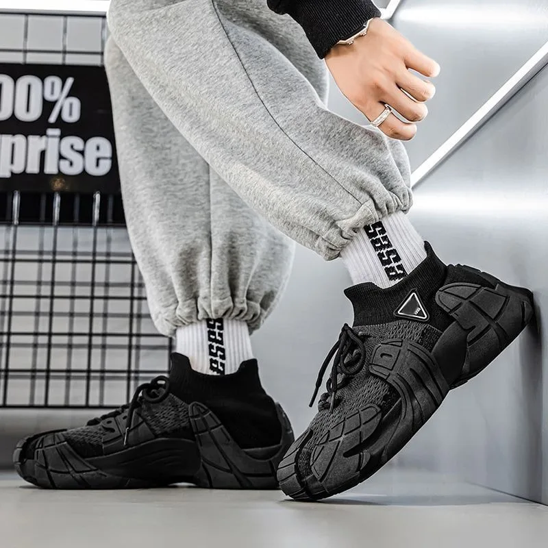 

Новые летние носки и обувь, дышащие сетчатые кроссовки, мужская обувь большого размера