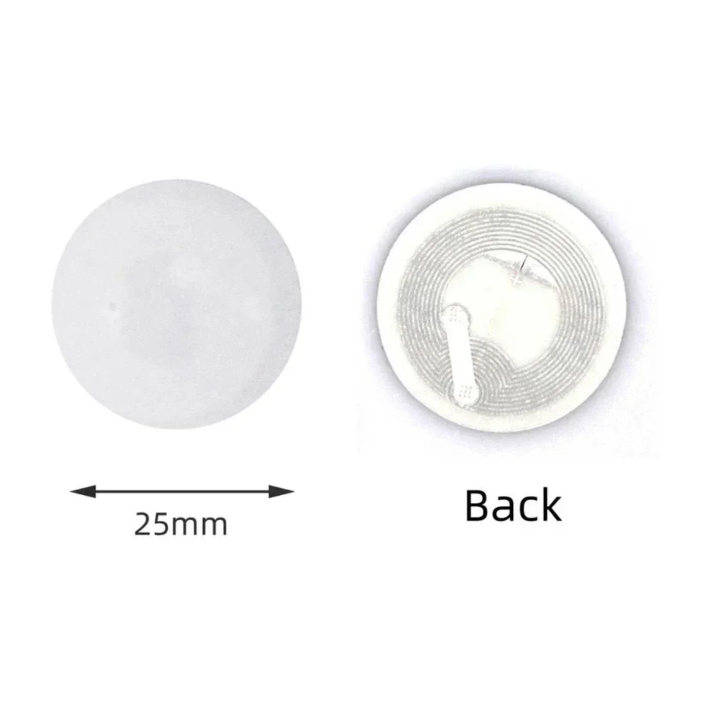 10/30/50Pcs NFC Tags Nfc215 Chip Label Stickers RFID Electronic Label Stickers For Access Control Smart Key Rewritable