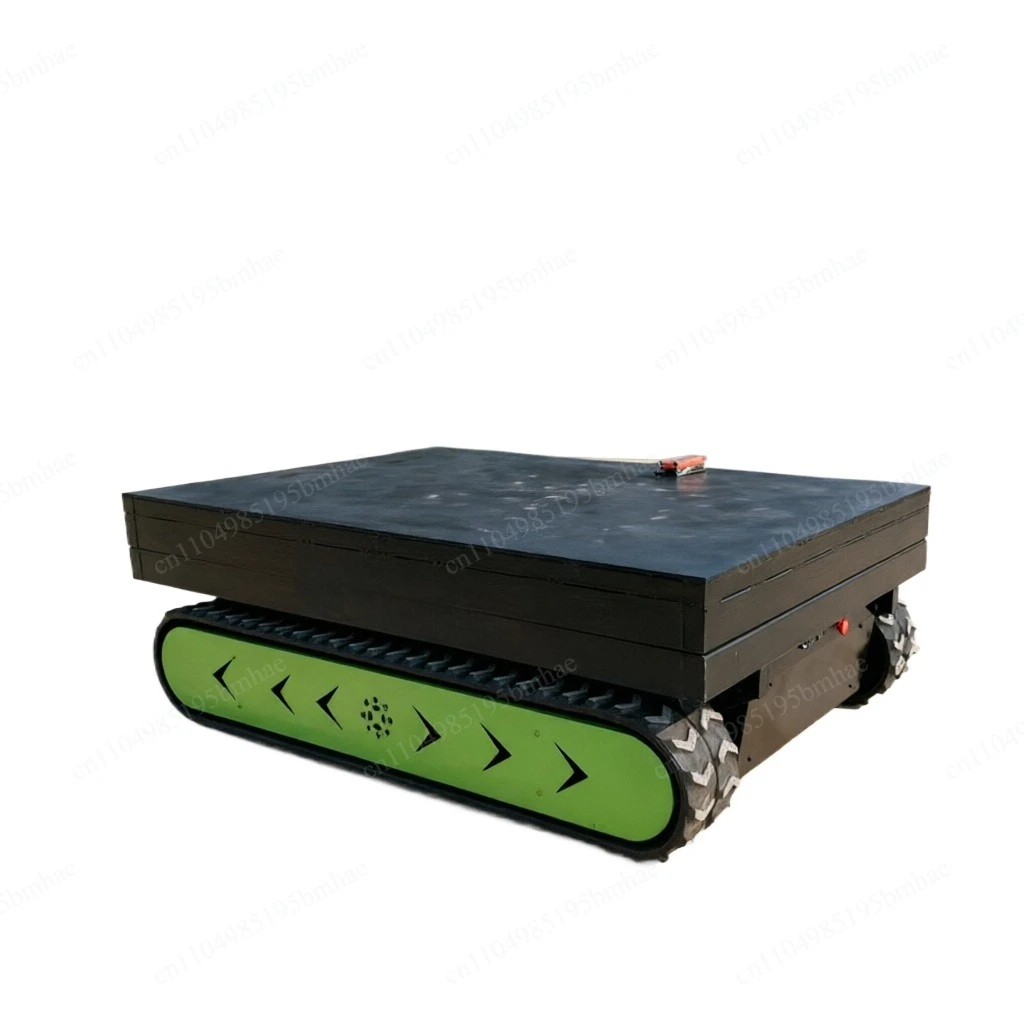 Quick Delivery Lifting Platform Rubber Track Chassis for Construction Houses