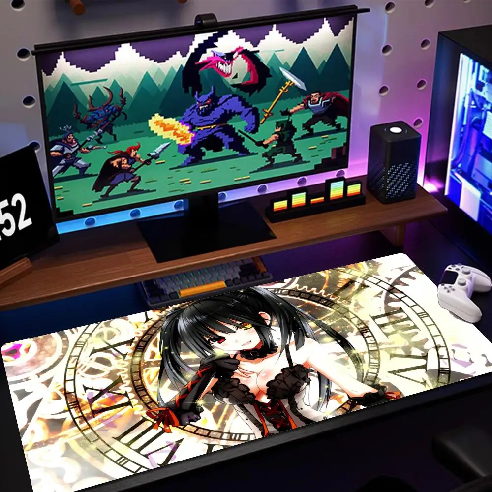 

Date A Live Anime Mouse Pad Gamer Non-slip Mat Gaming Pc Accessories Mausepad Deskmat Mousepad Mats Keyboard Cabinet Mause Pads