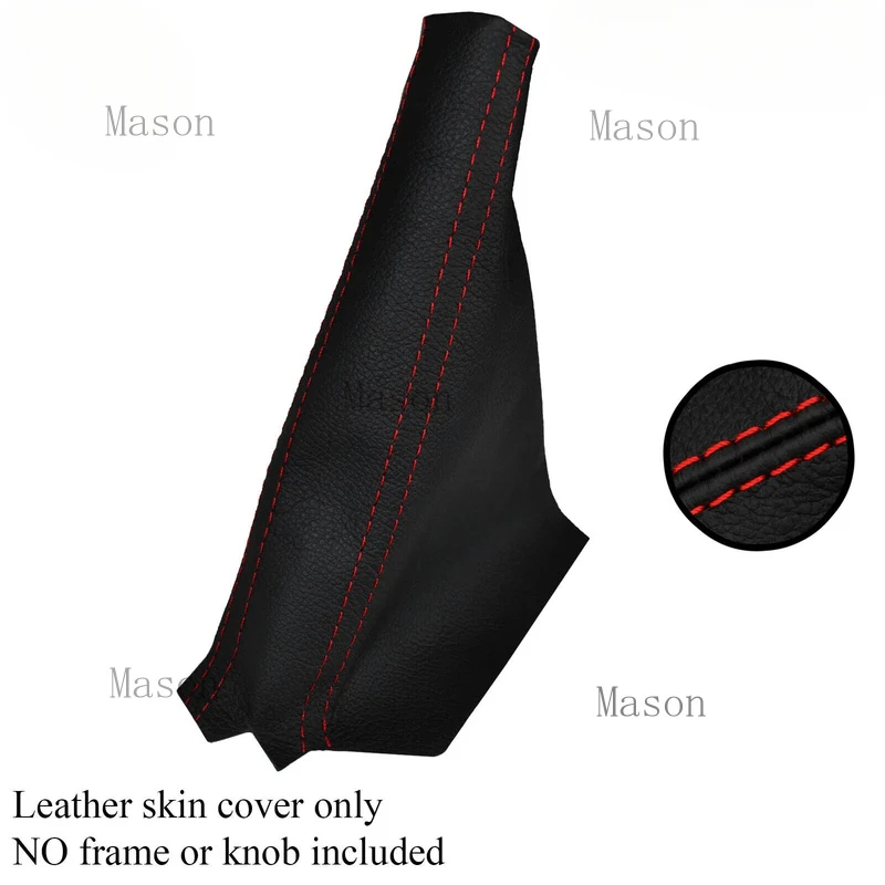 

R+ RED DOUBLE STITCH FOR MAZDA RX7 MK3 1992-2002 HANDBRAKE GAITER E BRAKE BOOT