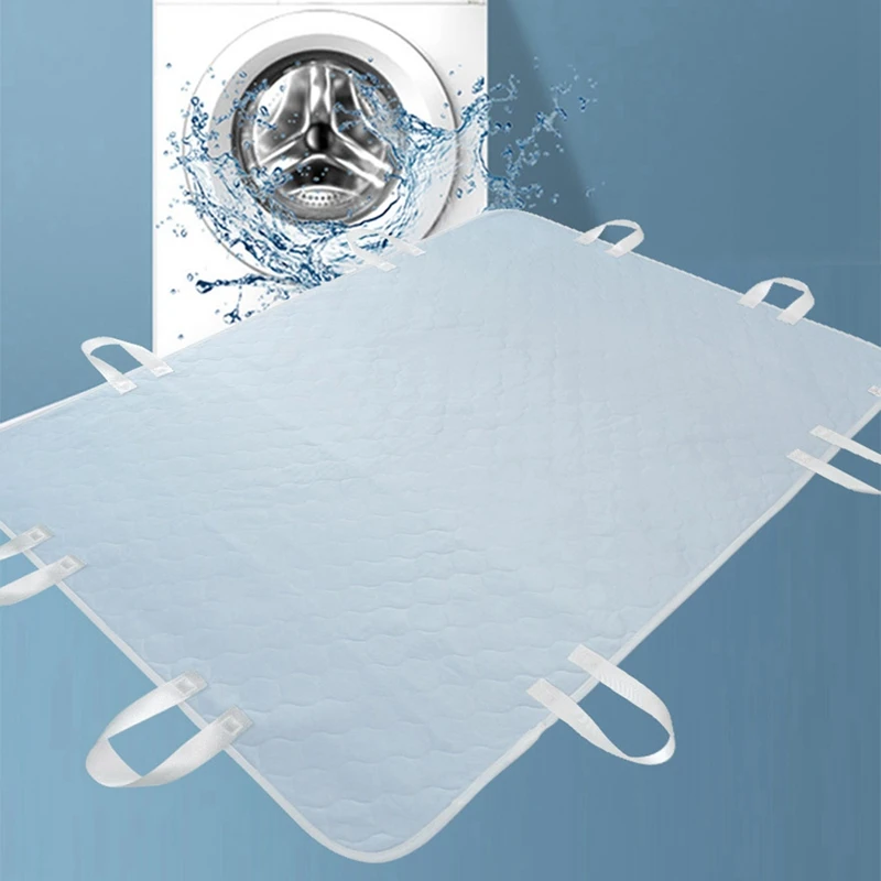 Bed Pads For Incontinence Positioning Bed Pad With Handles For Lift And Transfer Reusable Waterproof Bed Pads Washable Durable