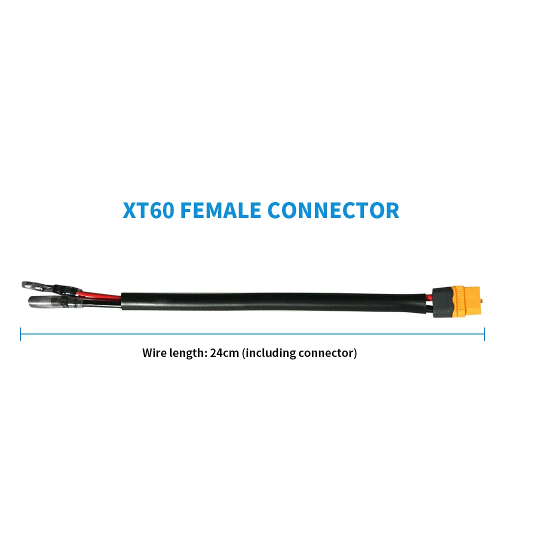 XT60 XT-60 Female to Bullet Connector Plugs With Silicon Wire For RC Lipo Battery Cable Adapter Quadcopter Multicopter